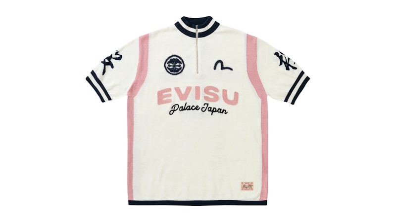 Palace x Evisu Cycle Knit Off White Men's - SS26 - US