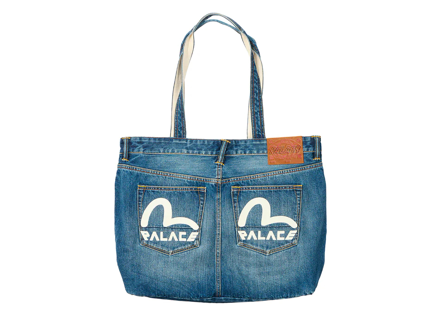 Palace x Evisu Denim Tote Light Wash - SS24 - US