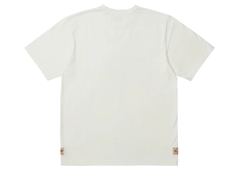 Palace x Evisu Heart T-shirt White Men's - SS23 - GB