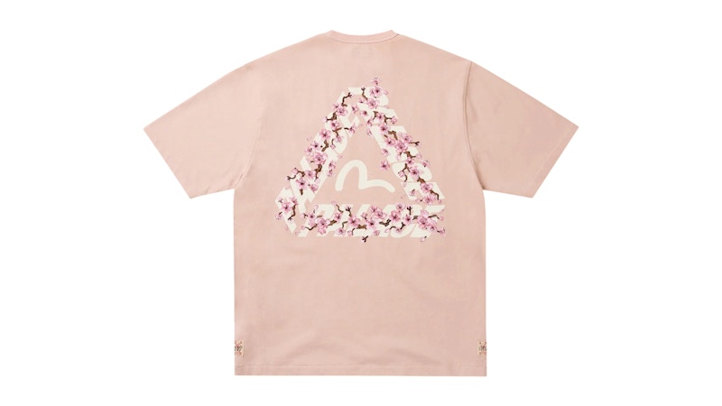 PALACE EVISU HEAVY WASH T-SHIRT GREYMARL 【公式通販】