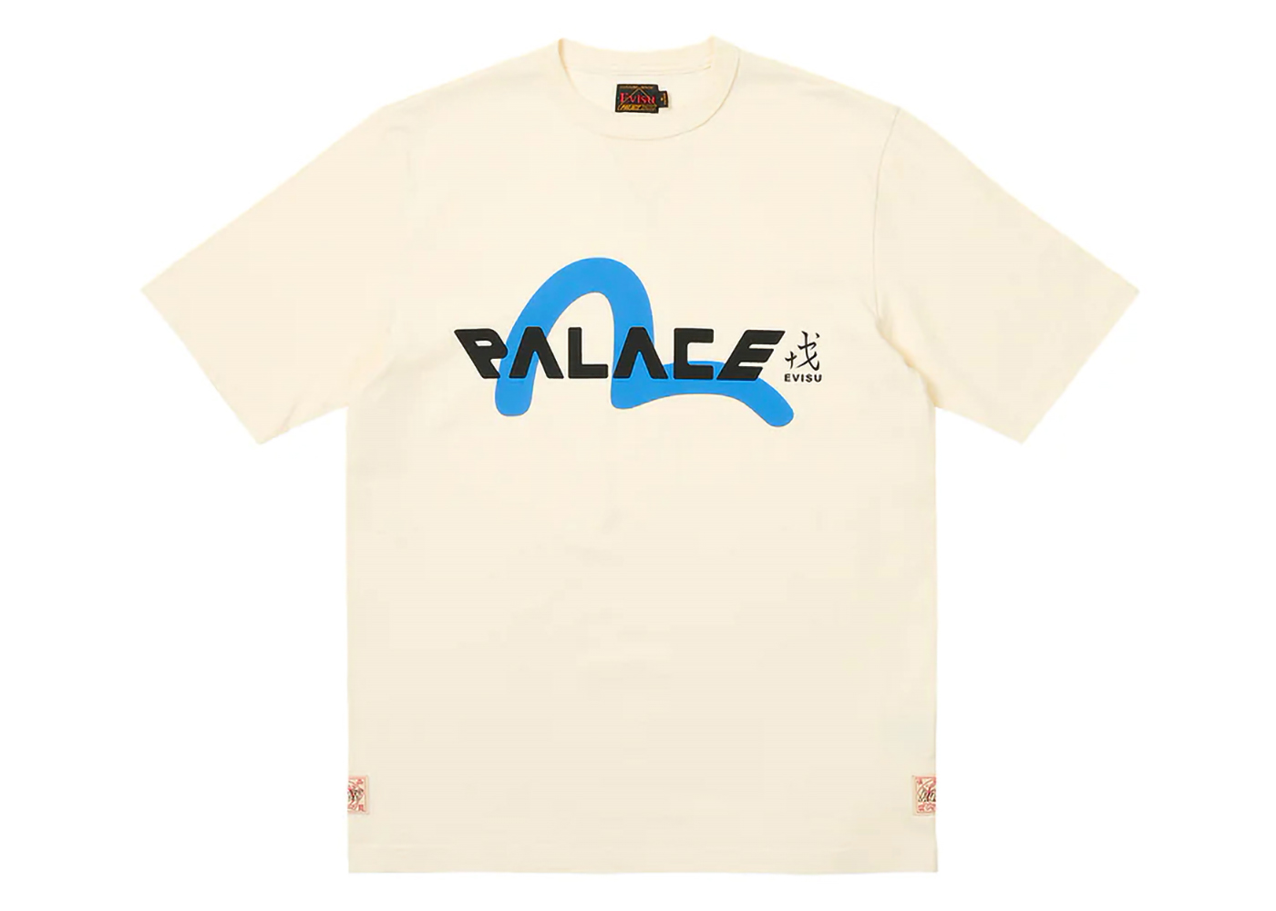 Palace x Evisu Logo T-Shirt White