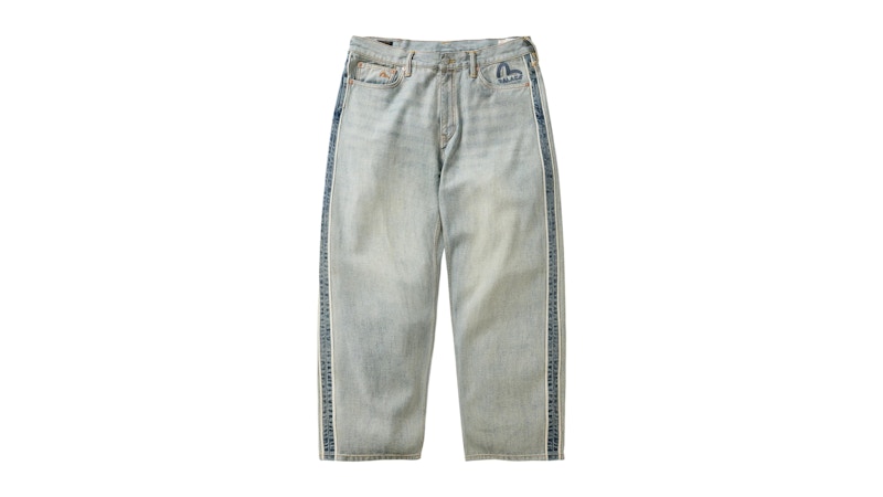 Palace x Evisu P90 Baggy Jean Reverse Indigo Men's - SS26 - US