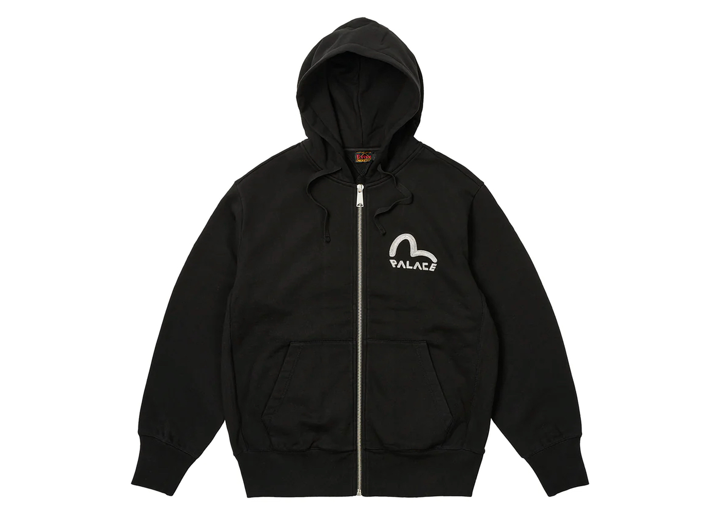 Palace x Evisu Zip Hood Black