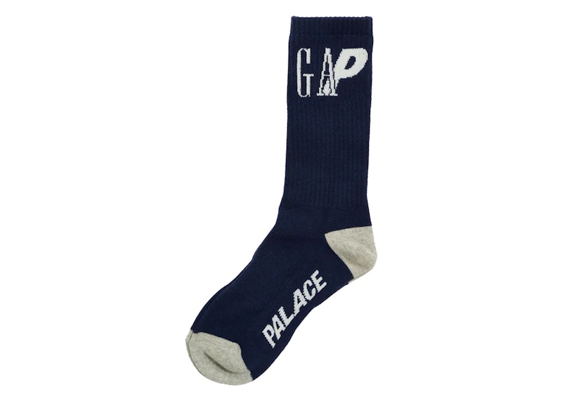 Palace x Gap Crew Socks Navy