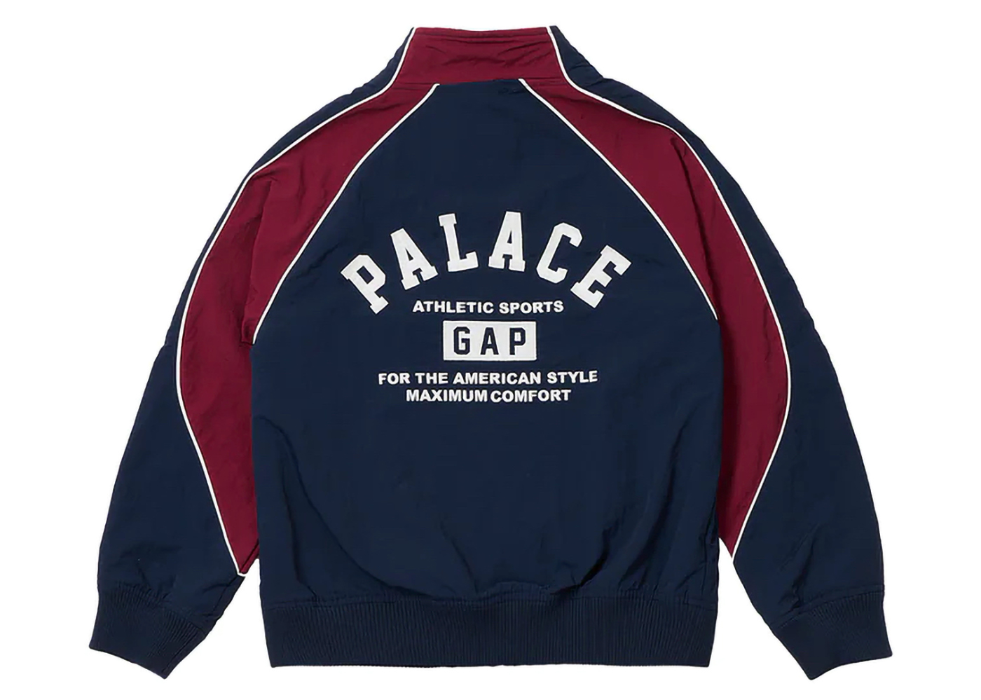 Palace x Gap Kids Nylon Track Top Navy/Red Kids' - SS24 - US