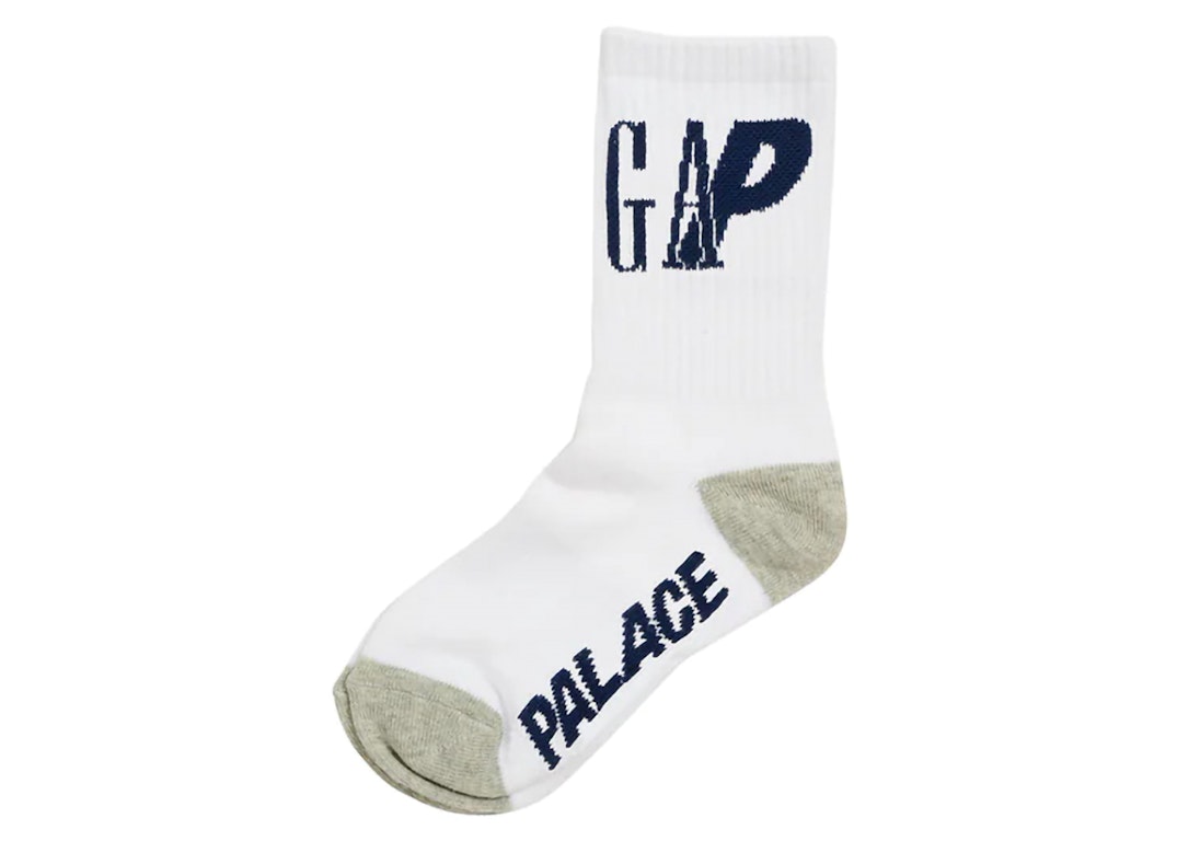Pre-owned Palace X Gap Kids Socks White