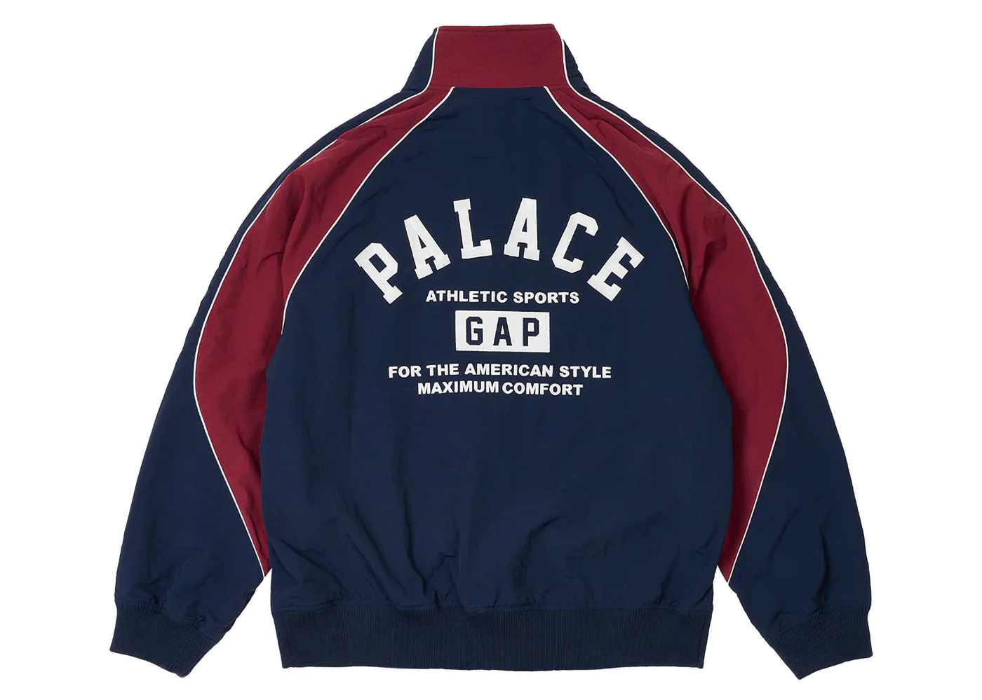 Palace x Gap Nylon Track Top Navy/Red