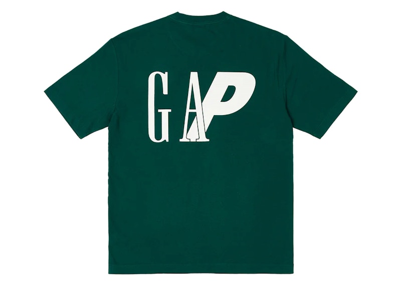 Palace x Gap T-Shirt Rain Forest Men's - SS24 - US