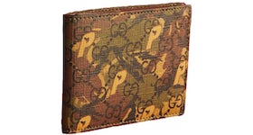 Palace x Gucci GG-P Bi-Fold Wallet Camouflage