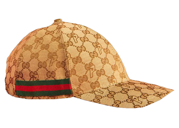 Palace x Gucci GG-P Canvas Baseball Hat Beige - FW22 - US