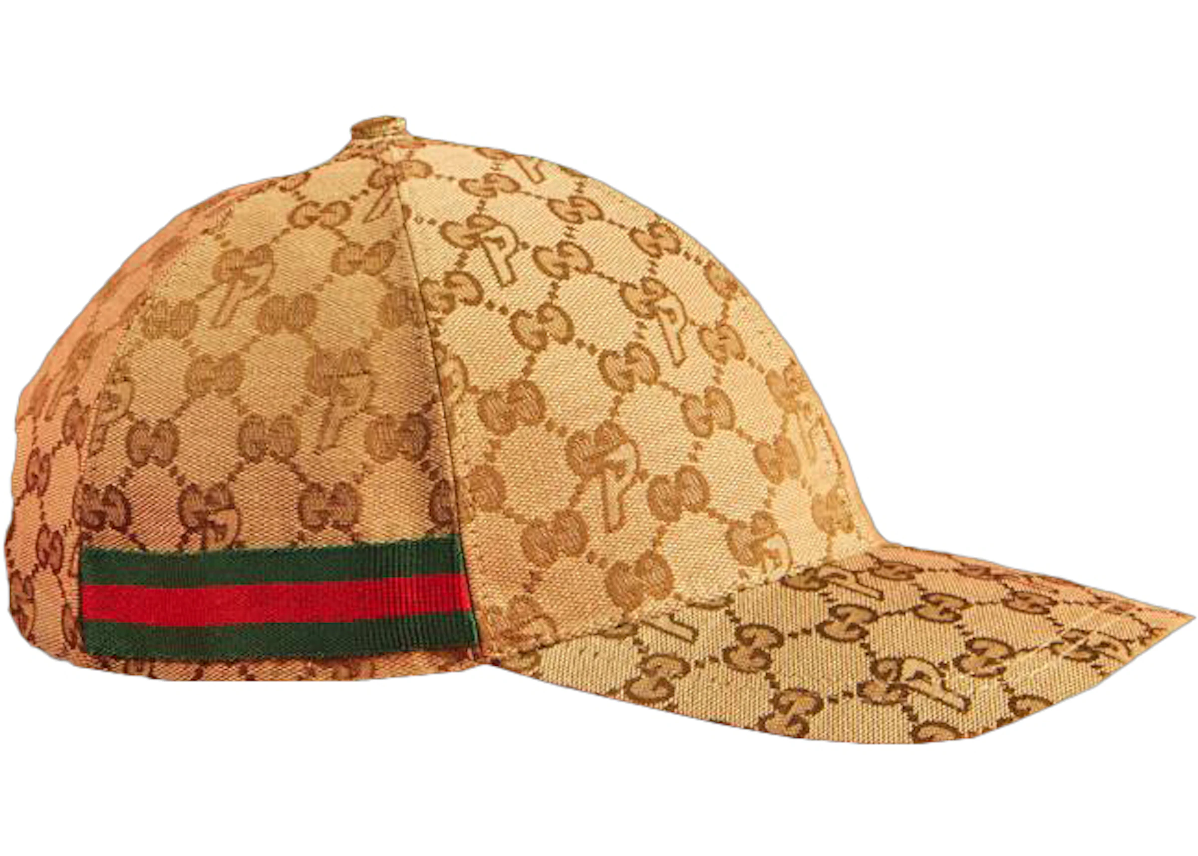Palace x Gucci GG-P Canvas Baseball Hat Beige - FW22 - US