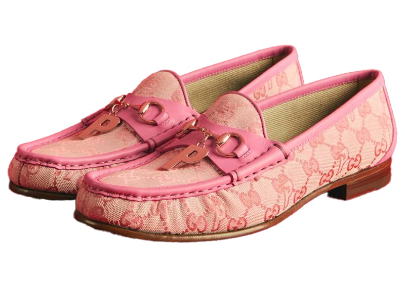 Gucci loafers best sale women pink