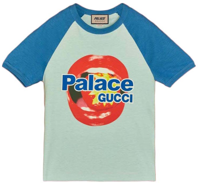 Palace x Gucci Printed Football Technical Jersey T-Shirt