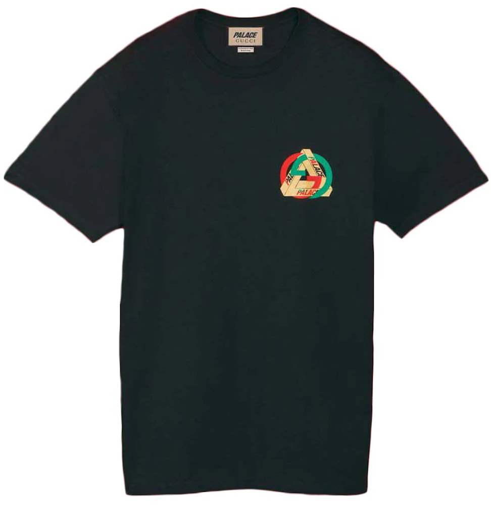 Palace X Gucci Printed All-over GG Football Technical Jersey T-shirt Blue