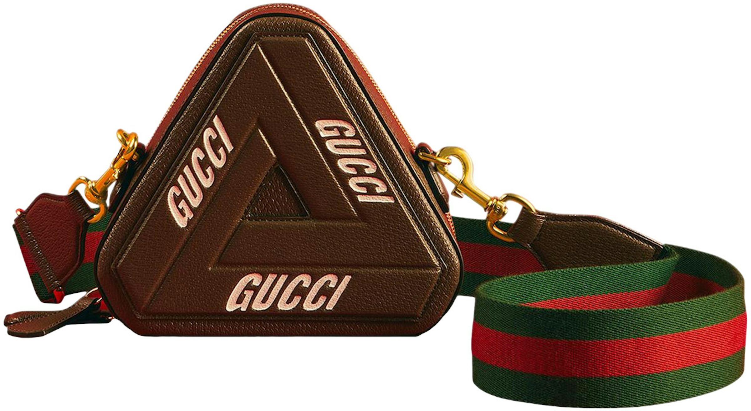 Palace x Gucci Web Canvas GG-P Messenger Bag Beige