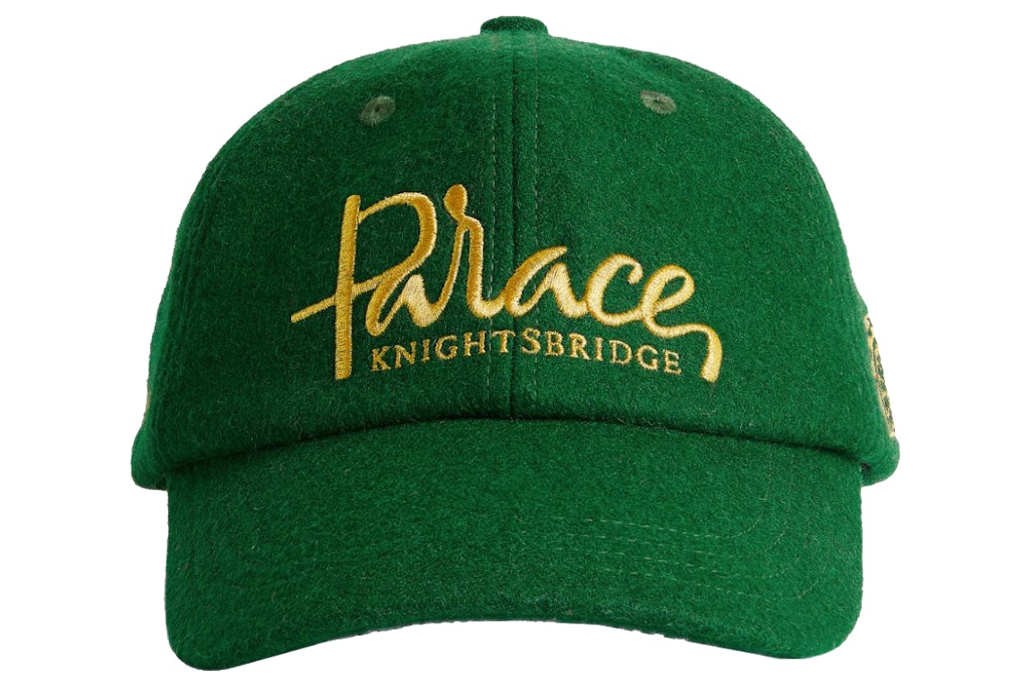 Pre-owned Palace X Harrods Embroidered Logo Baseball Cap Green
