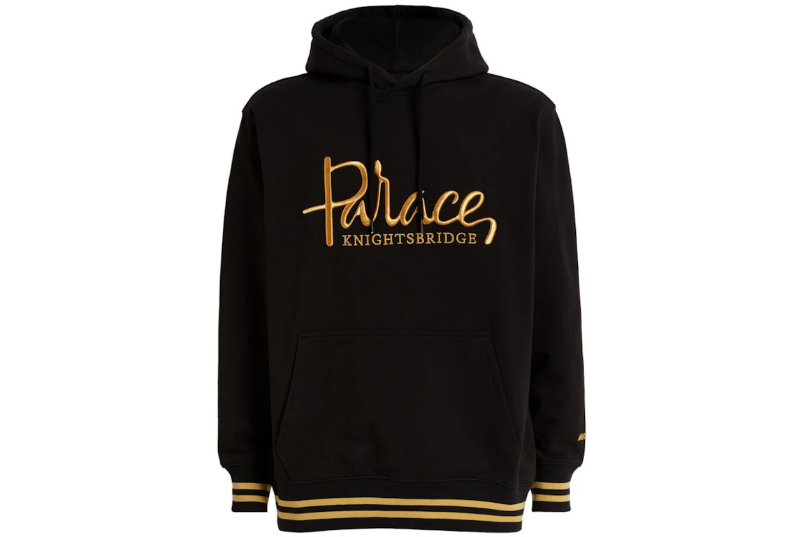 Palace x Harrods Embroidered Logo Hoodie Black