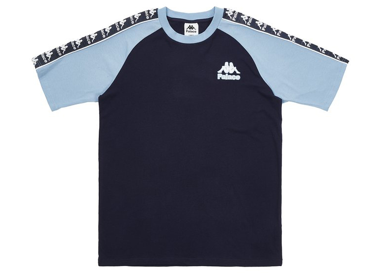 Palace x Kappa Classic Raglan T-shirt Blue メンズ - FW21 - JP