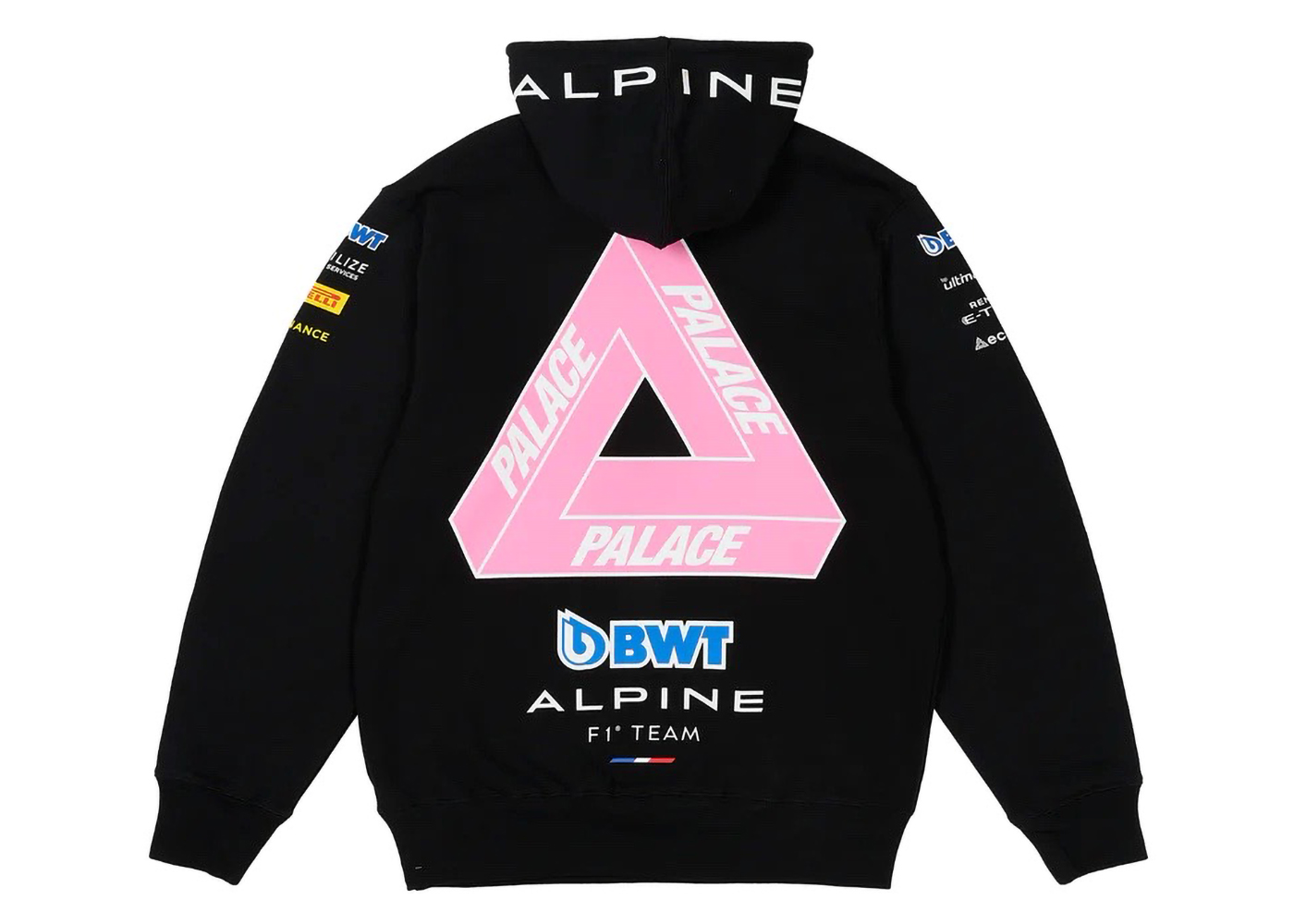 Palace x Kappa For Alpine Hood Black Men's - FW23 - US