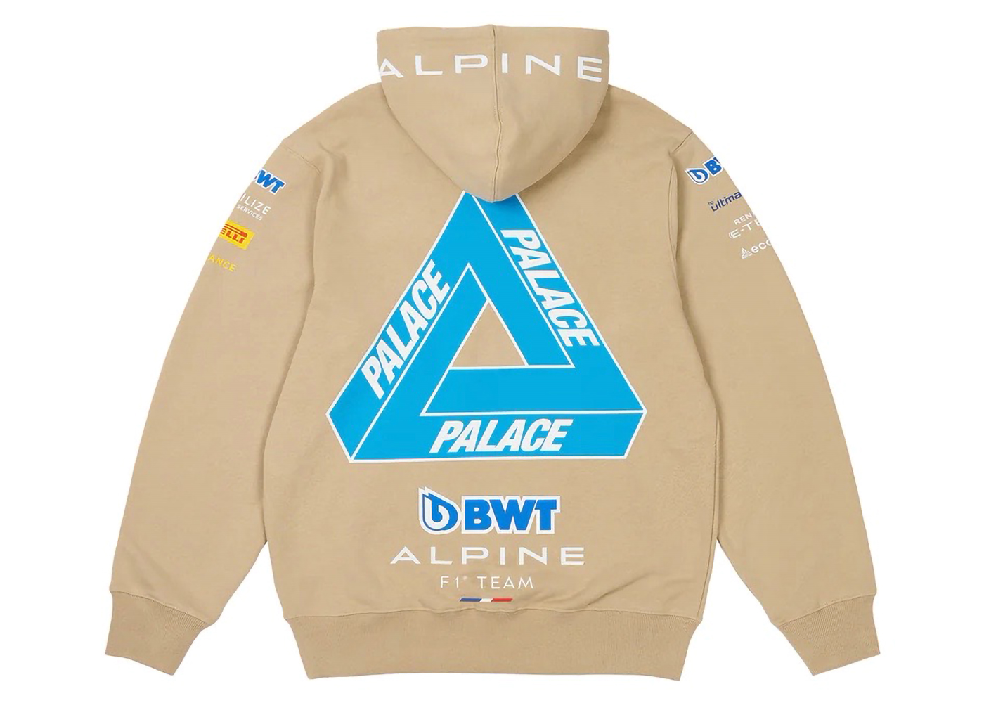 Palace x Kappa For Alpine Hood Tan