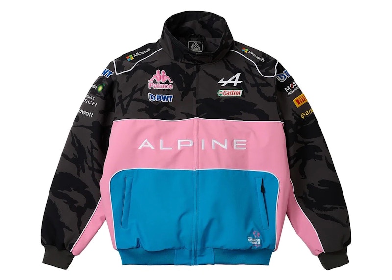 Palace x Kappa For Alpine Pit Jacket Night Desert Camo Men's