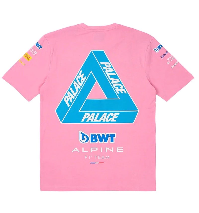 Palace x Kappa For Alpine T-shirt Pink Men's FW23 US