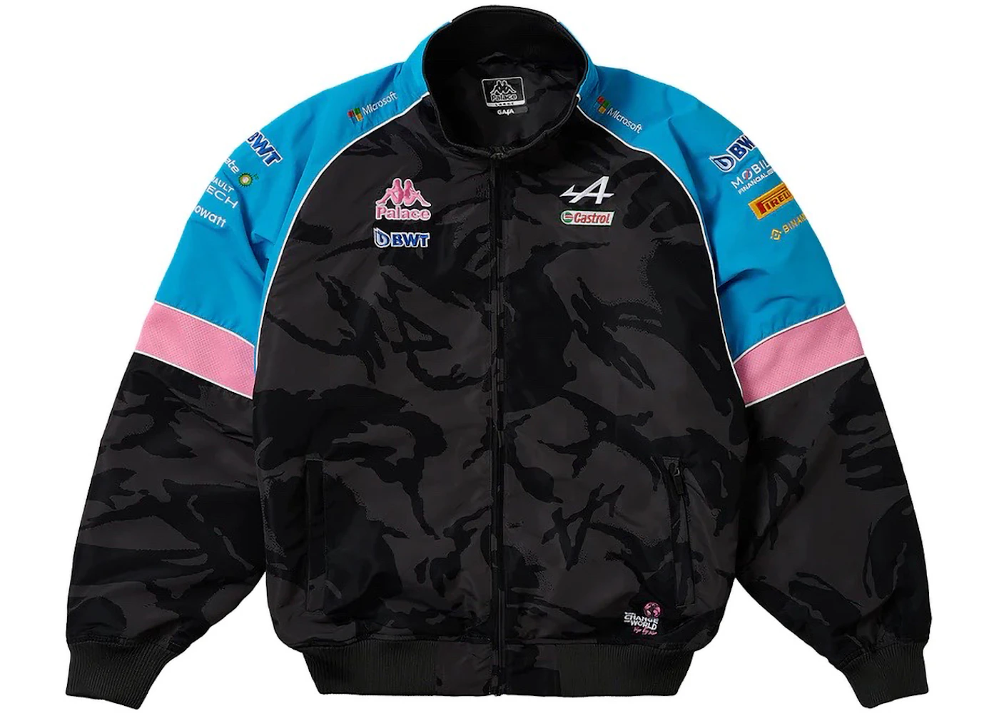 Palace x Kappa For Alpine Tracksuit Top Night Desert Camo Men's