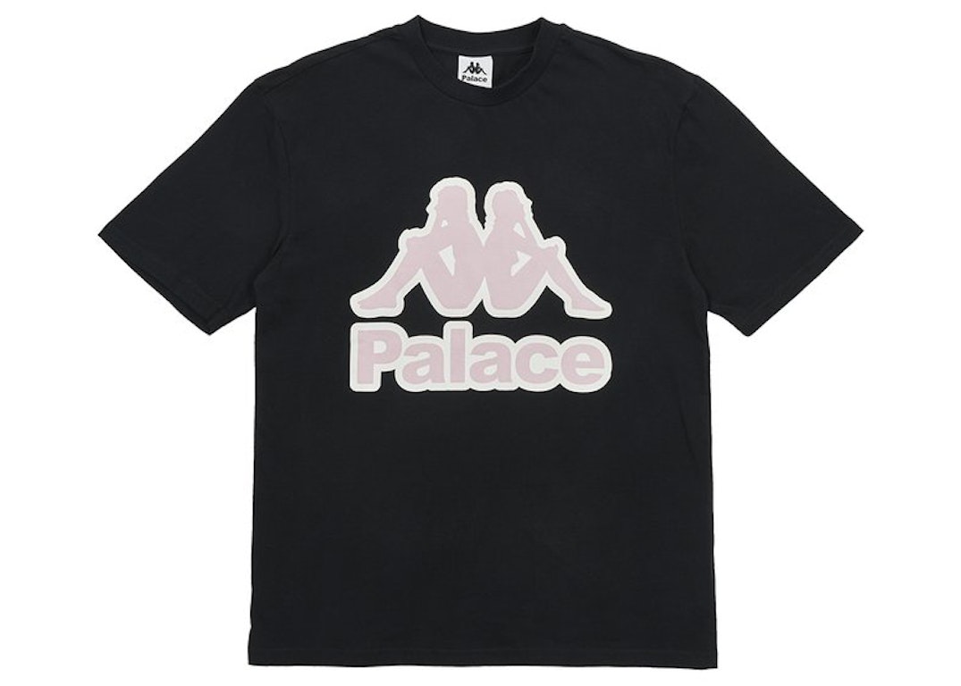 Pre-owned Palace X Kappa T-shirt Black