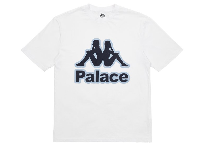 Palace x Kappa T-shirt White Men's - FW21 - US