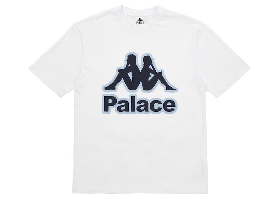 Pre-owned Palace X Kappa T-shirt White