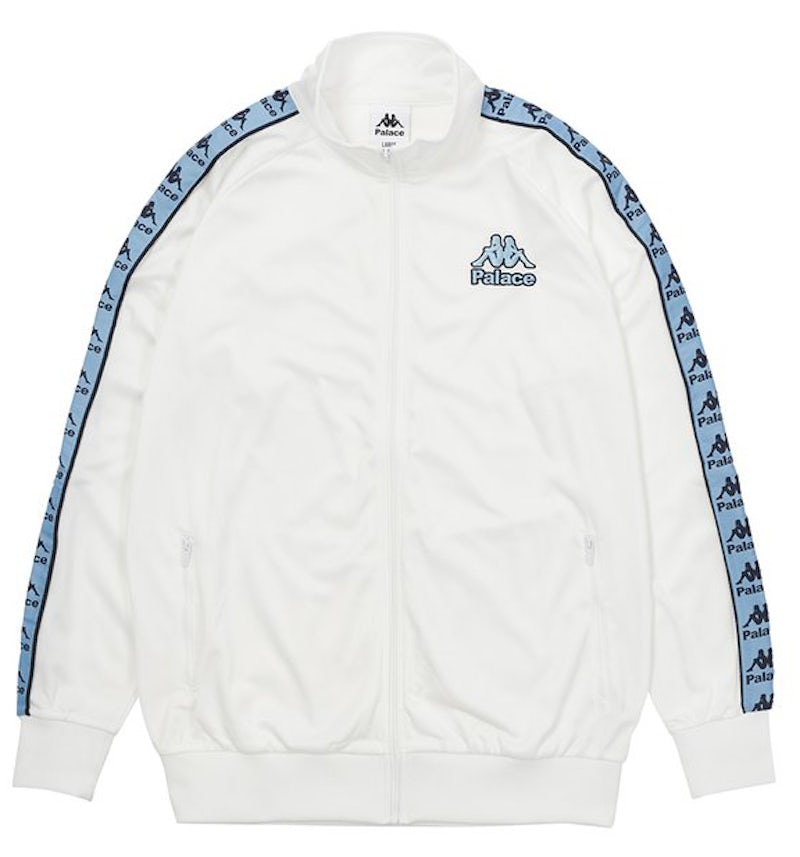 Palace x Kappa Track Top White Men's FW21 US