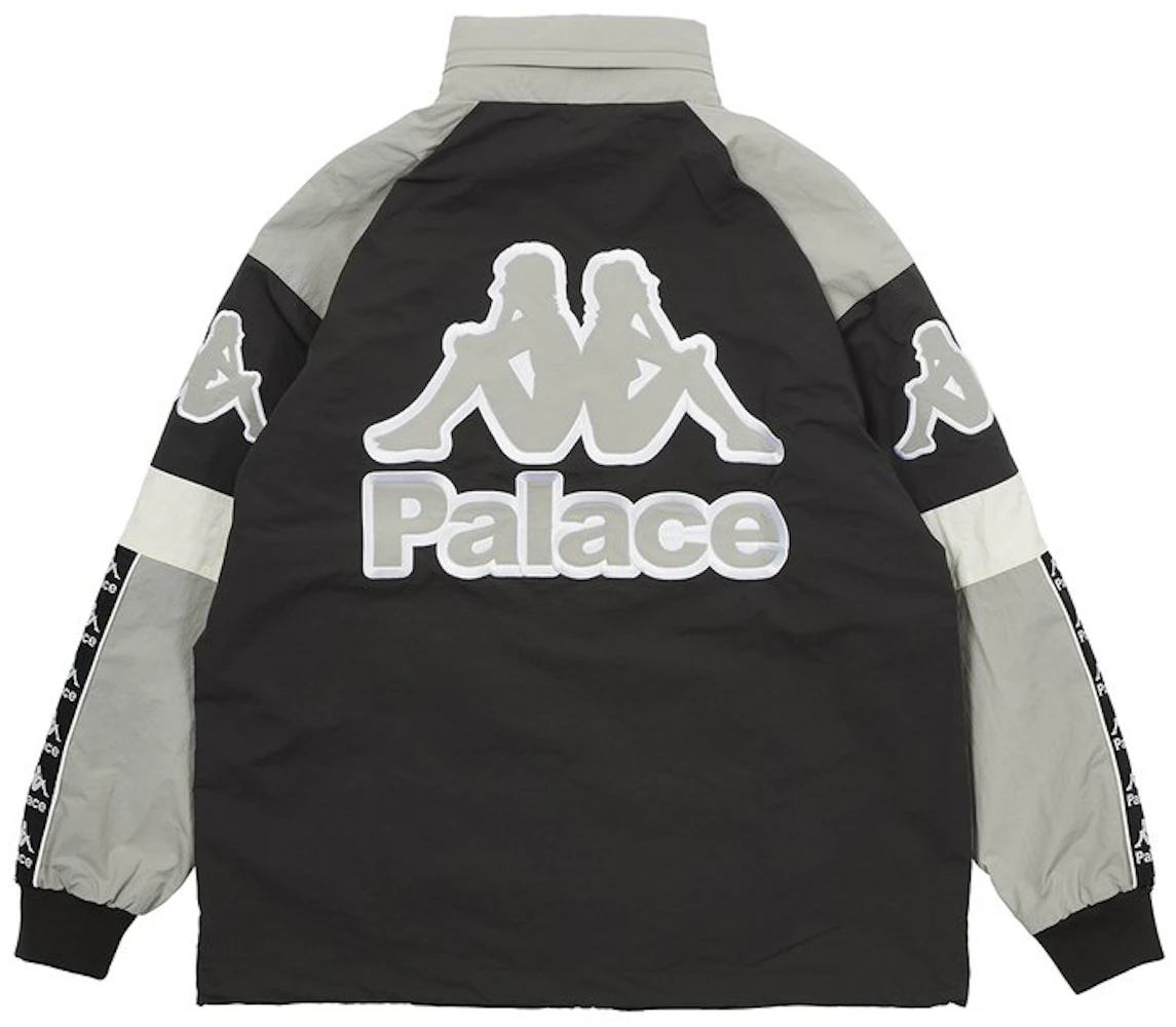Palace x Kappa Warm Up Jacket Black Men's - FW21 - US
