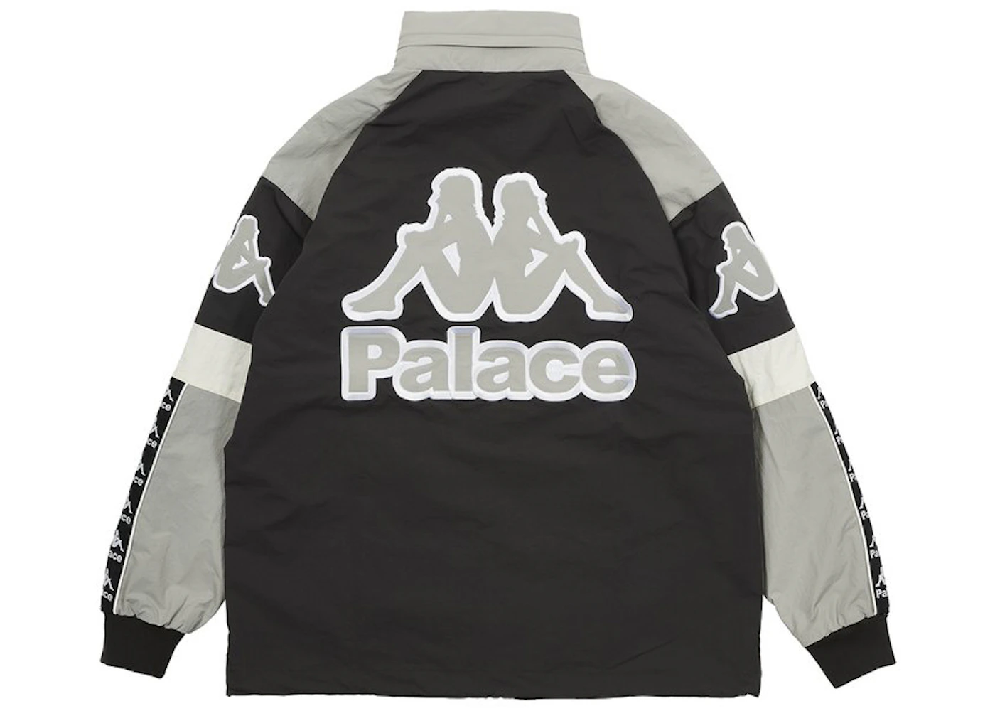 Palace x Kappa Warm Up Jacket Black Men's - FW21 - US