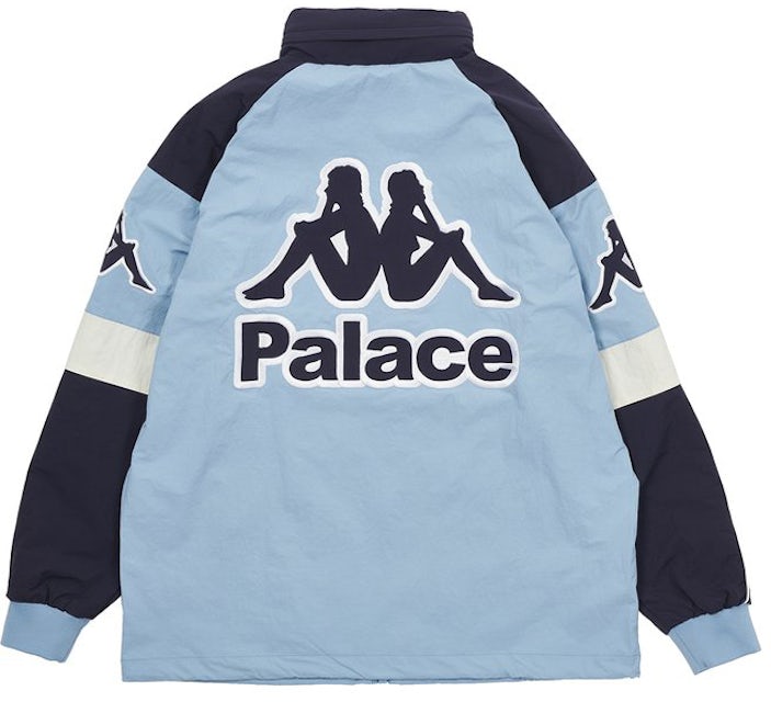 Palace x Kappa Warm Up Jacket Blue FW21 Men's -