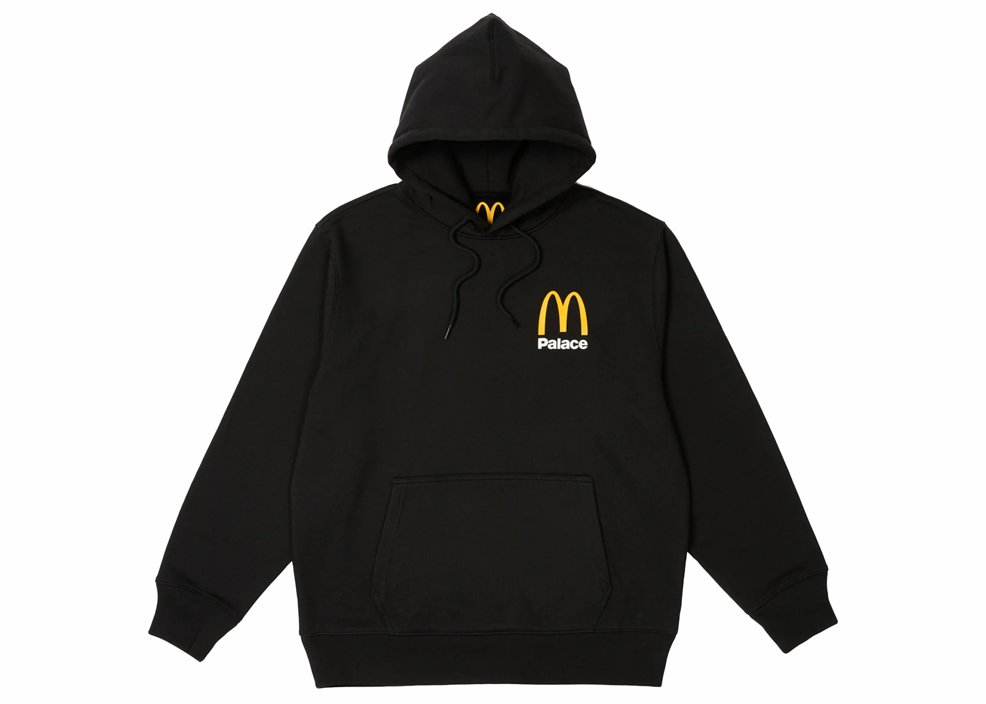 Palace x McDonald's Logo Hood Black