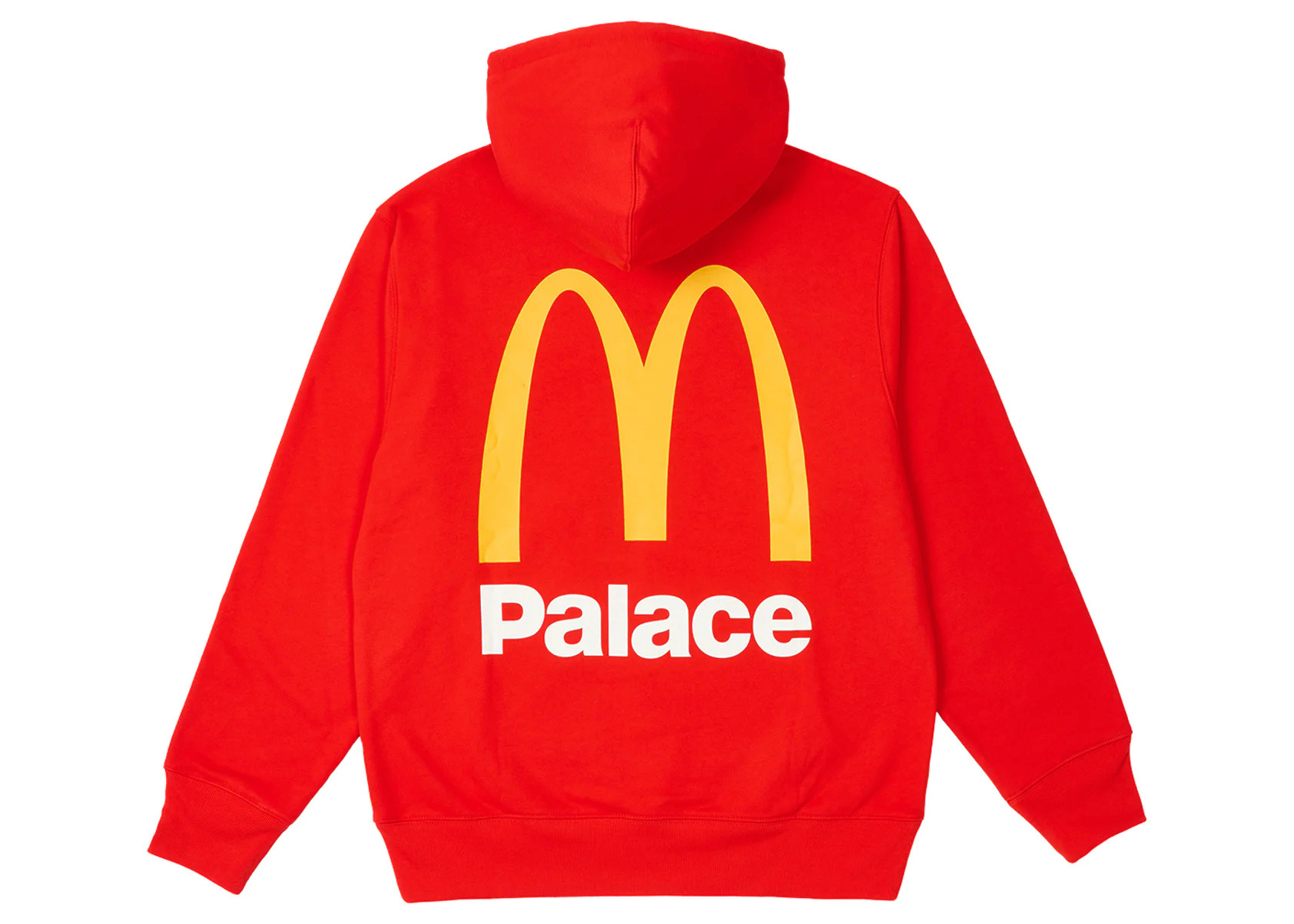 Palace x McDonald's Logo Hood Red Men's - FW23 - US