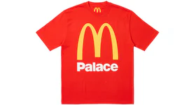 Palace x McDonald's Logo T-shirt Red