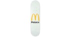 Palace x McDonald's Logo Skateboard Deck White