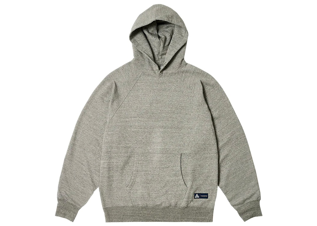 Pre-owned Palace X Nanamica Hooded Sweatshirt Heather Grey