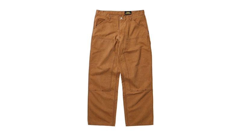 Palace x Neighborhood Duck Painter Pants Brown Men's - FW25 - US