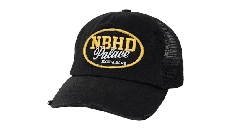 Palace x Neighborhood Mesh Trucker Black Denim Men's - FW25 - US