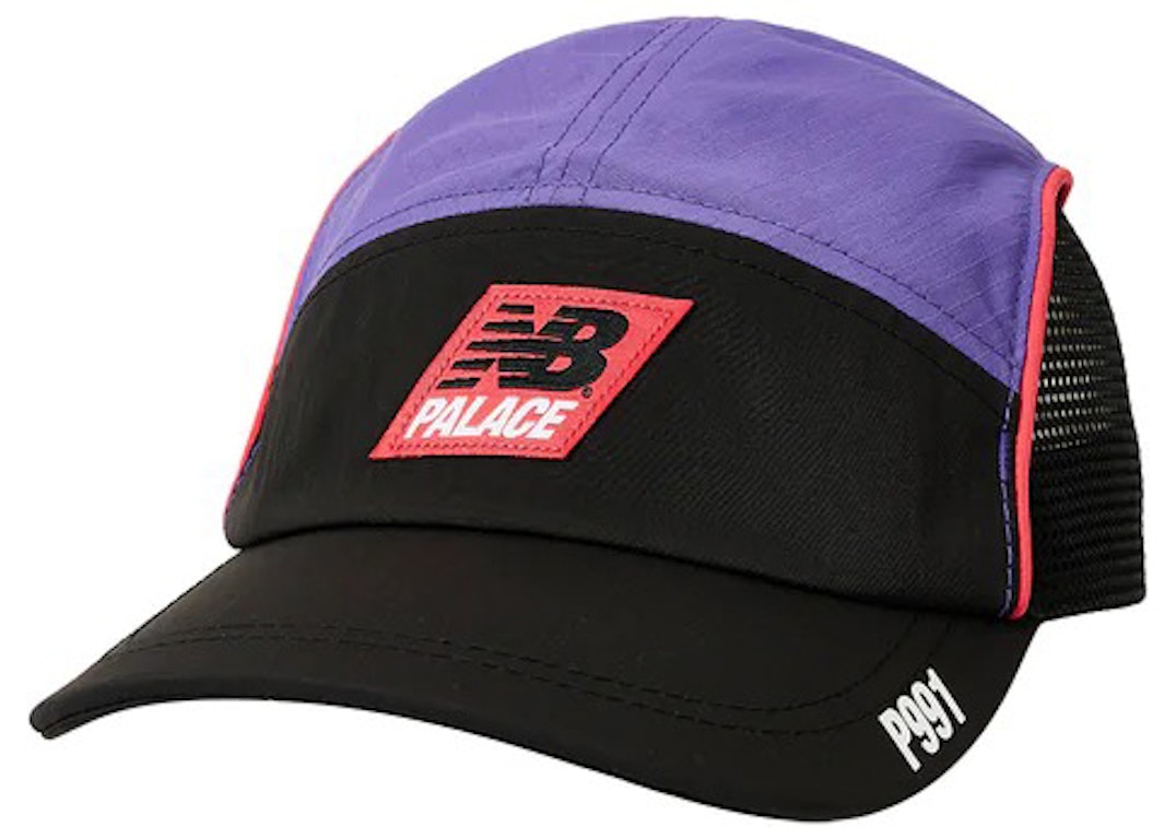 Pre-owned Palace X New Balance Cap Black/purple