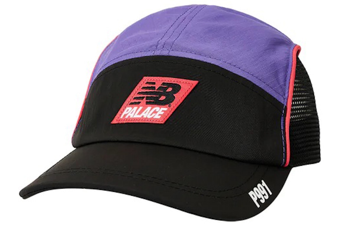 Pre-owned Palace X New Balance Cap Black/purple