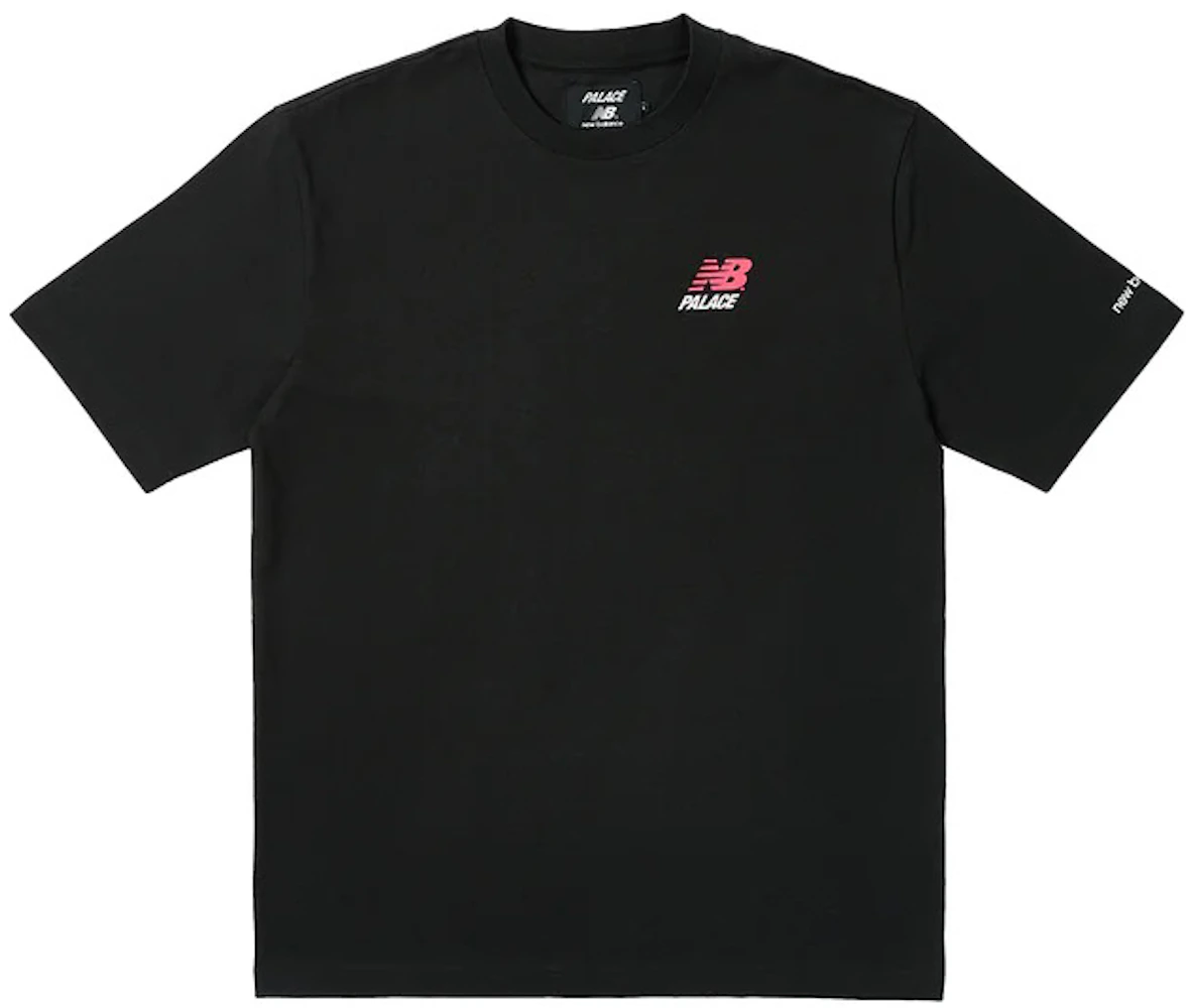 Palace x New Balance Logo T-Shirt Black Men's - SS23 - US