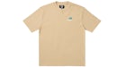 Palace x New Balance Camiseta Logo Tostado