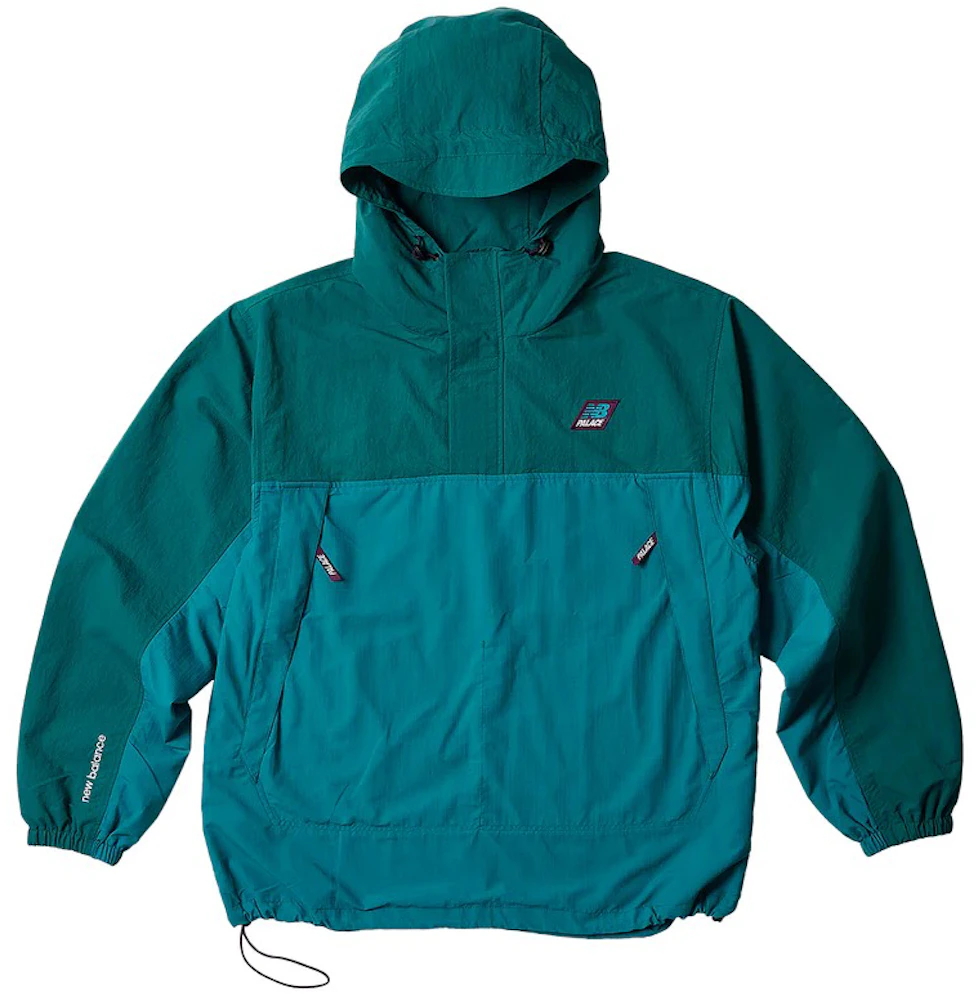 Palace x New Balance Pop Over Shell Jacket Teal Men's - SS23 - US