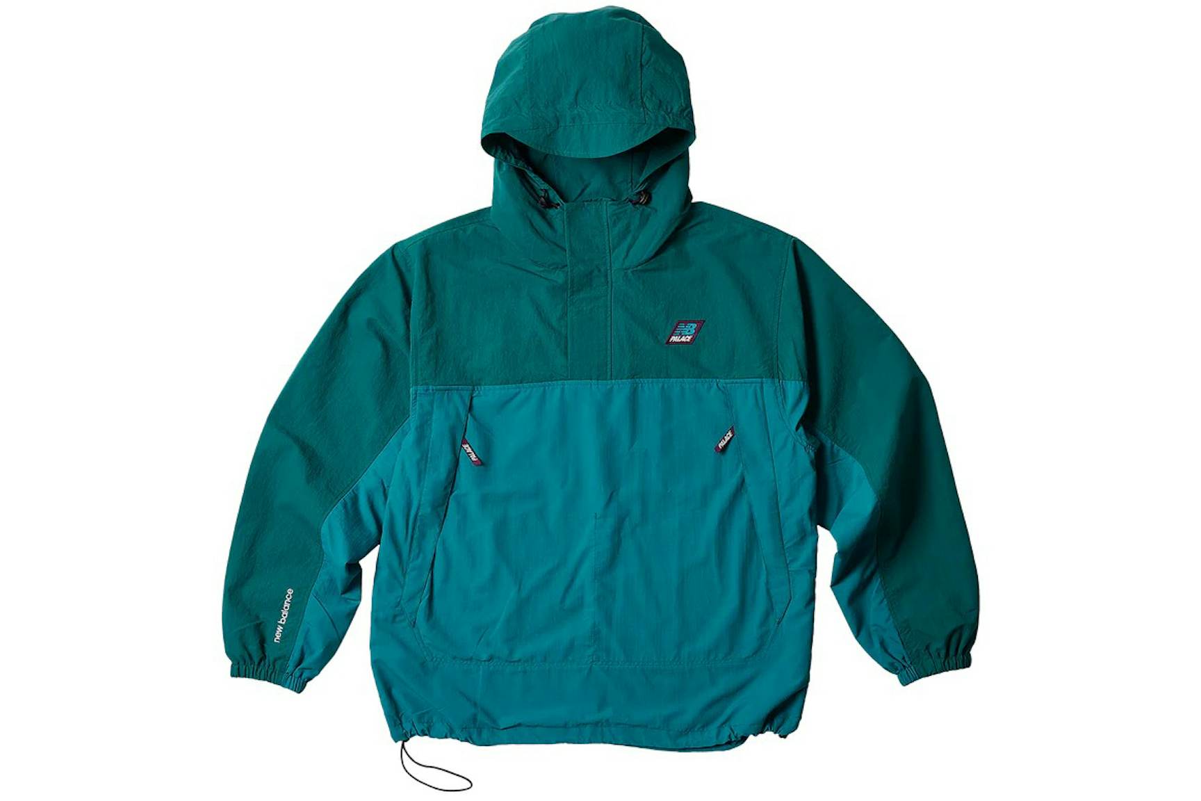 Palace x New Balance Pop Over Shell Jacket Teal Men's - SS23 - US