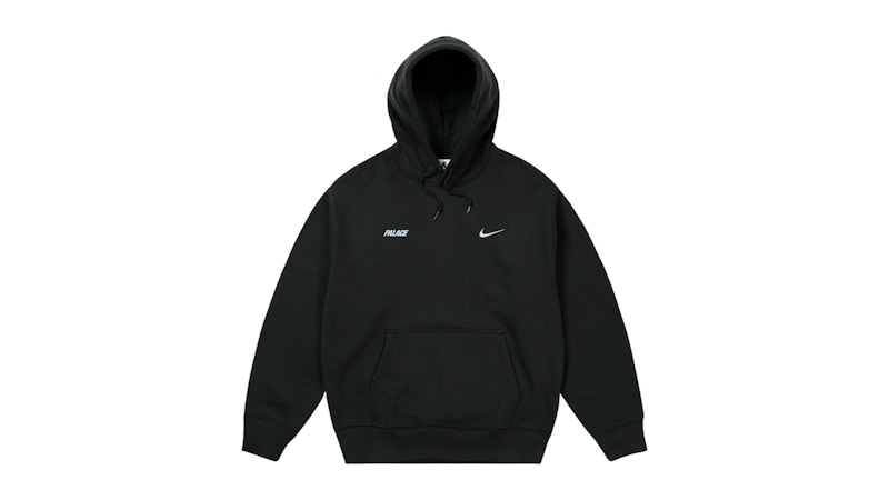 Palace x Nike Font Swoosh Hoodie Black Men's - SS26 - US