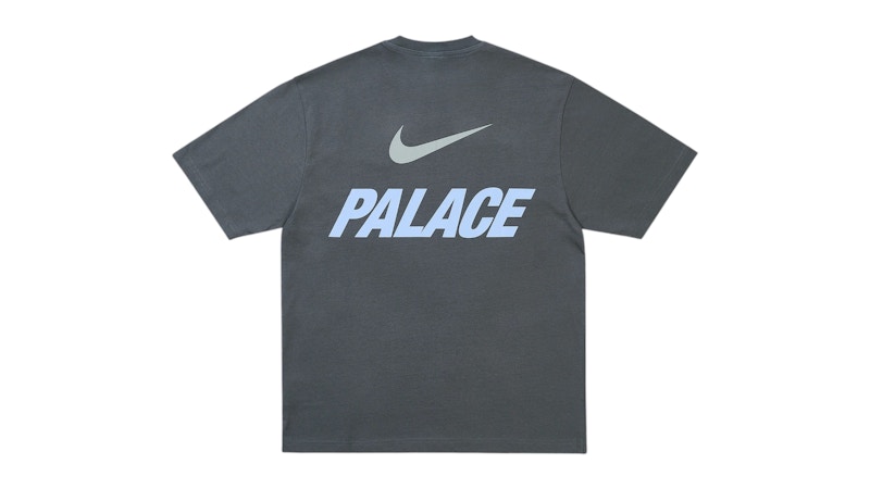Palace x Nike Font Swoosh T-shirt Charcoal