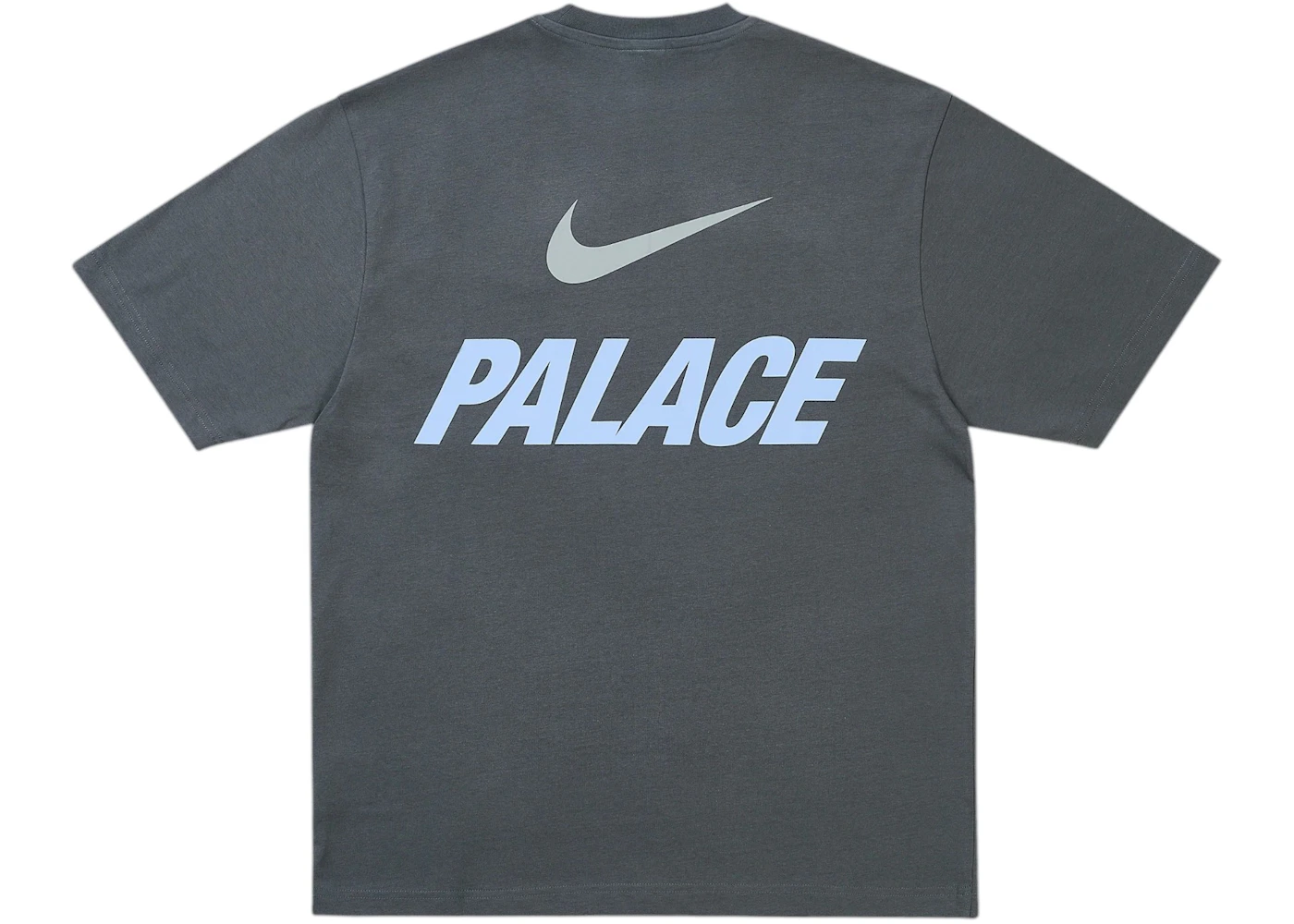 Palace x Nike Font Swoosh T-shirt Charcoal